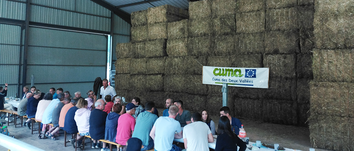 Une belle tablée. © Photo Damien PERRY