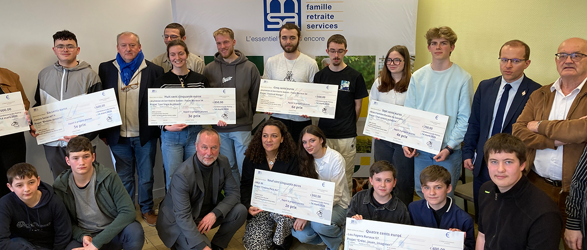 7 projets ont été récompensés. © MSA Lorraine