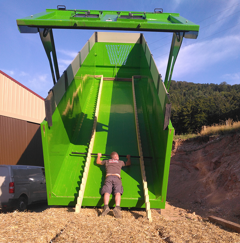 Un jeu a fait l'animation de la journée. © Photo Damien PERRY