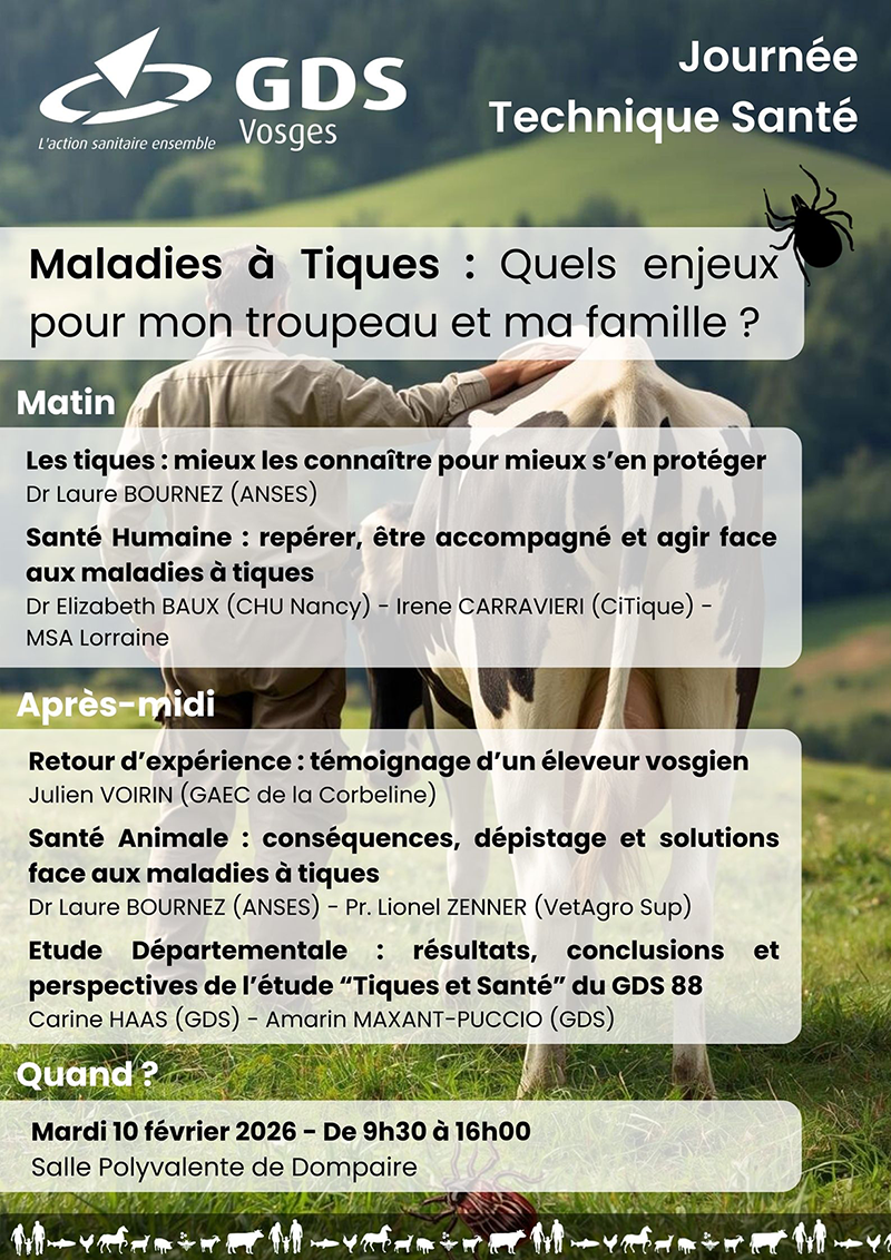 Affiche des journée technique GDS des Vosges