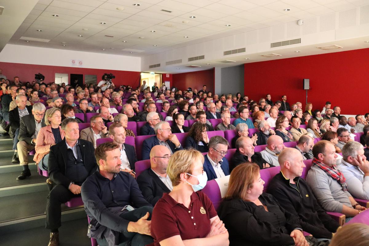 Salle comble pour cette 1ère édition