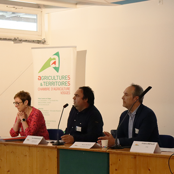 (De G. à D.) Laurence Bruneau, directrice du LIAL Rioz, Yves Grandemange, président du LIAL Rioz, Bruno Da Silva, commissaire aux comptes et Frédéric Bretillot, expert-comptable. Photo Marion Falibois