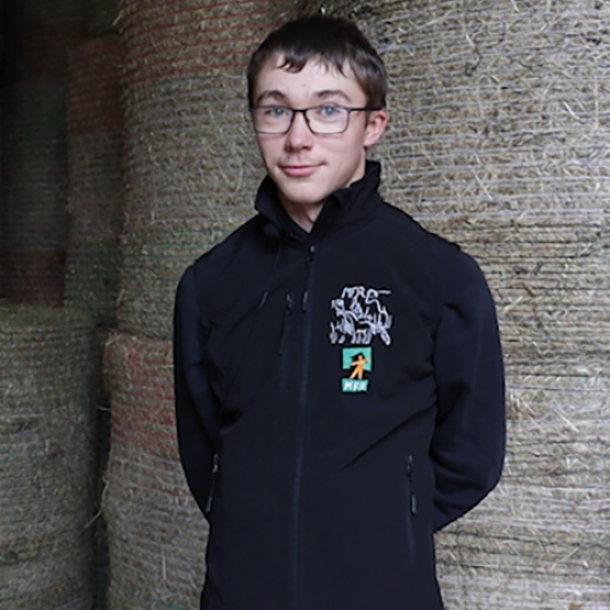 Vincent Poirot est élève en CAP Métiers de l’agriculture. © Photo Mélanie Becker