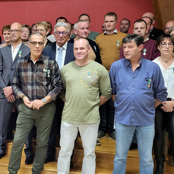 72 récipiendaires ont été récompensés pour leur carrière au sein de la coopérative © Photo Fromagerie Ermitage