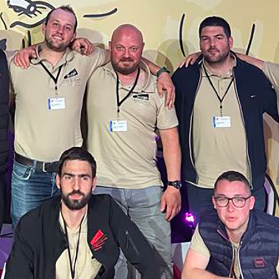 La délégation vosgienne de Jeunes agriculteurs au congrès dans le Gers. © Photo JA88