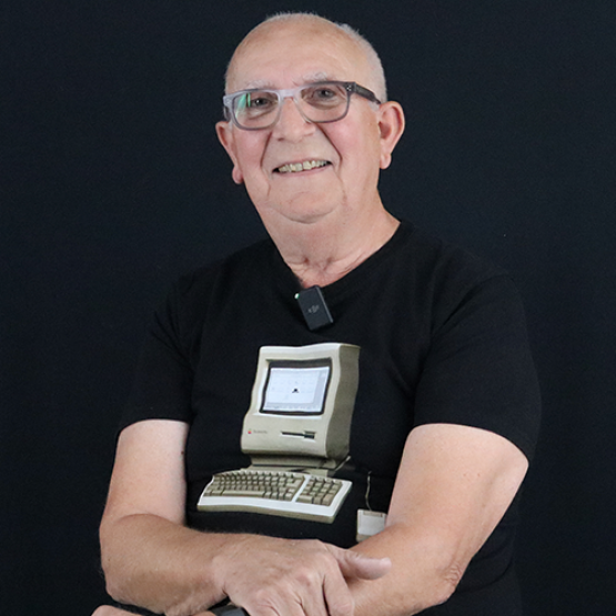 Roger Charles, 76 ans, témoigne de l’évolution de l’agriculture vosgienne. © Photo Marion FALIBOIS