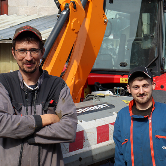 (De G. à D) Damien Thiriet, Quentin Cuny et Edouard Ferry. © Photo Marion Falibois