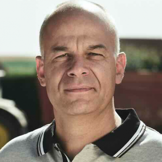 Arnaud Rousseau, président de la FNSEA - cour de ferme © FNSEA