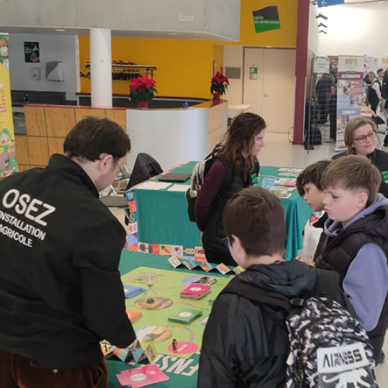 La forte fréquentation de cette journée du vendredi a confirmé l’intérêt du public pour les métiers de l'agriculture. © Photo Nicolas ROBINOT