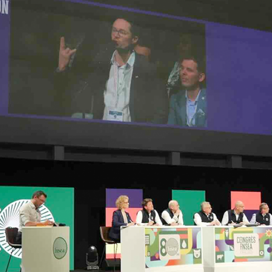 Le 80è congrès de la FNSEA se tenait à Caen du 31 mars au 2 avril 2026. © Photo DR