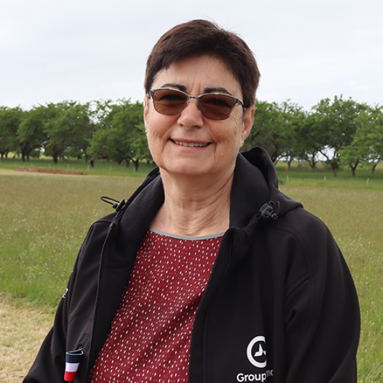 Lucette Michel, présidente de la Fondation Groupama Vosges. © Marion FALIBOIS