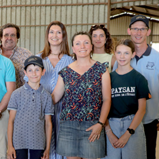 Les organisateurs et partenaires d’Agrimax ont dévoilé les contours de la prochaine édition, le 7 juillet, à Chazelles-sur-Albe. © Hélène FLAMANT