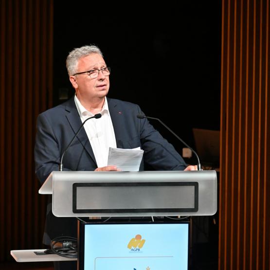 « Après les trente glorieuses puis les trente laborieuses, il devient indispensable d’inventer les trente prochaines années », Eric Thirouin. Photos : J.Joris.