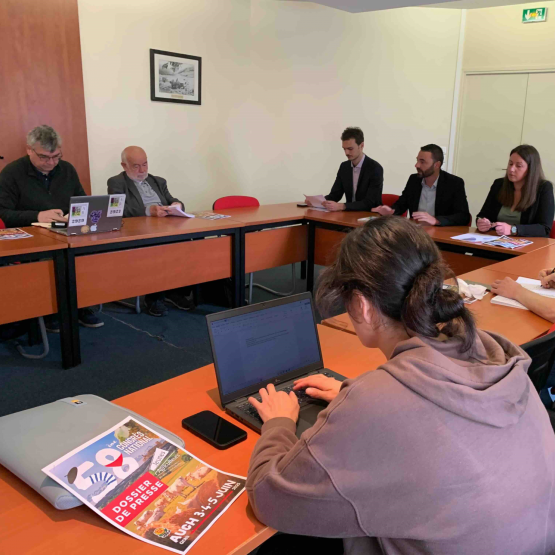 Conférence de presse Jeunes Agriculteurs. © Photo DR