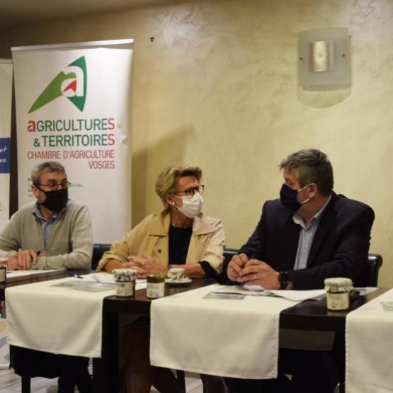 Christophe Richard, Elisabeth Del Genini et Jérôme Mathieu ont présenté en conférence de presse le programme des festivités.  