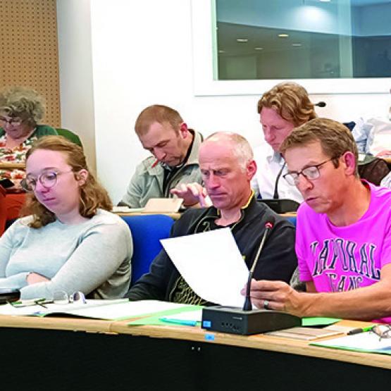 La délégation Grand Est à la journée des présidents. Photo DR