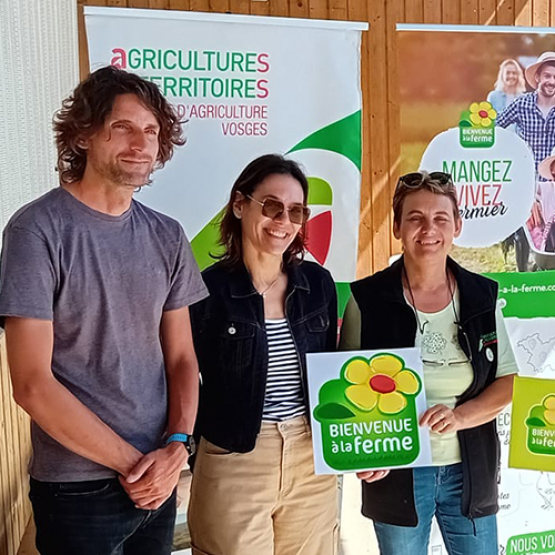 Le GAEC des Petites Fins est désormais la cinquième exploitation agréée ferme pédagogique dans les Vosges Photo : Bienvenue à la ferme - Vosges