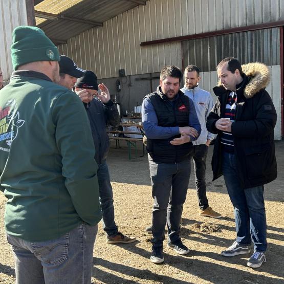 JA 88 a eu la visite du sous-préfet de Neufchâteau  ©JA 88