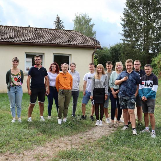 La classe de BTSA ACSE de la MFR-CFR de Gugnécourt présentera ses trois projets les 13 et 16 octobre ©Marion Falibois.