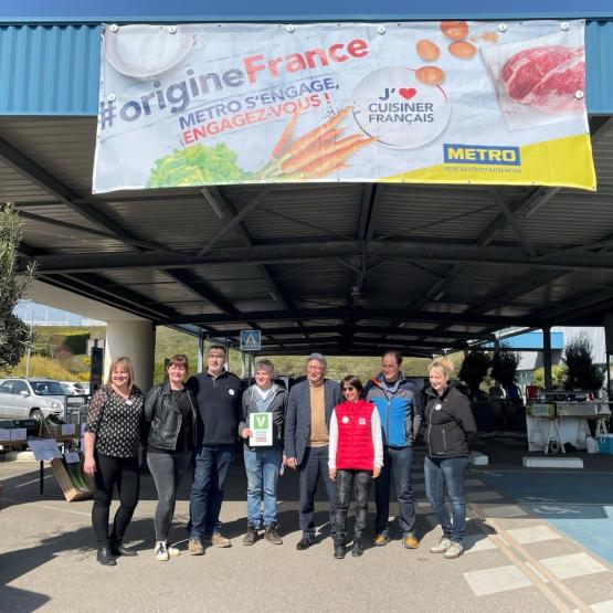 Des producteurs « Je vois la vie en Vosges terroir » ont participé à cette journée.
