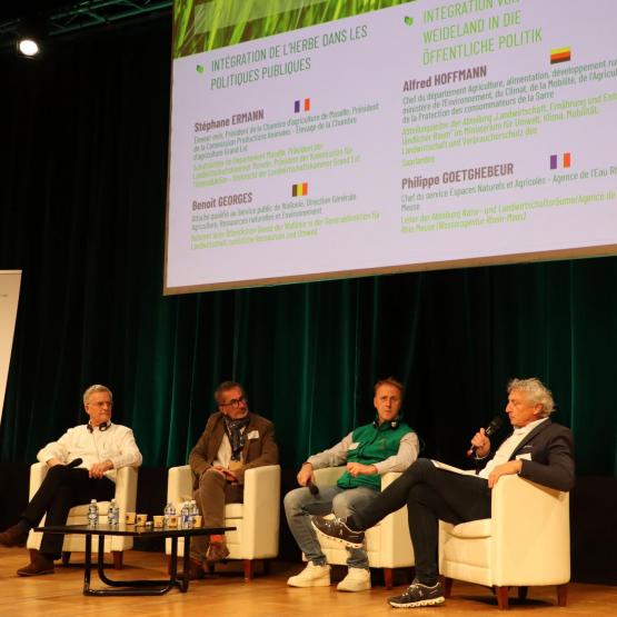 (de G. à D.) Benoît Georges (Belgique), Philipe Goetghebeur (France), Stéphane Ermann (France) et Alfred Hoffmann (Allemagne). © Photo DR