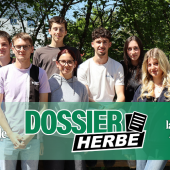 Les étudiants de la classe de première année des Bts Acs’Agri. © Campus de Mirecourt