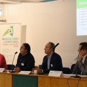 (De G. à D.) Laurence Bruneau, directrice du LIAL Rioz, Yves Grandemange, président du LIAL Rioz, Bruno Da Silva, commissaire aux comptes et Frédéric Bretillot, expert-comptable. Photo Marion Falibois