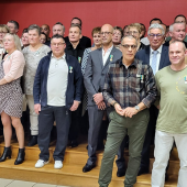 72 récipiendaires ont été récompensés pour leur carrière au sein de la coopérative © Photo Fromagerie Ermitage