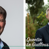 Hervé Lapie, Secrétaire général de la FNSEA et Quentin Le Guillous, Secrétaire général de Jeunes Agriculteurs. © Photo DR