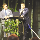 Bruno Didier et Arnaud De Maret ont dressé le bilan de l’année 2025, avant de dresser leur feuille de route pour 2026. © Photo DR