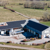 Pour la coopérative, la question de l’utilisation de la ressource locale se pose. Un paramètre pris en compte dans le mix énergétique retenu. © Fruitière du plateau de Nozeroy
