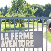 Théo Duchene va reprendre La Ferme Aventure à la suite son père. © Photo Mélanie Becker