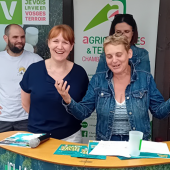 Isabelle Perry, élue en charge de l'agritourisme à la Chambre d'agriculture, animait la présentation de l’événement. ©Chambre d’agriculture des Vosges