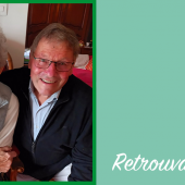 Christian Desboeufs et Alain Lecler lors de leurs retrouvailles, à Annecy, en septembre 2025. © Photo DR