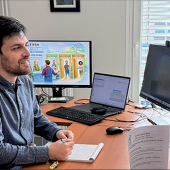 Adrien Moueix (Crage) présente le dispositif France Services Agriculture. © Photo DR