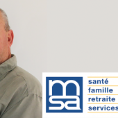 Dominique Sautré, président du conseil d'administration de la MSA Lorraine. © Photo DR