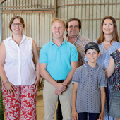 Les organisateurs et partenaires d’Agrimax ont dévoilé les contours de la prochaine édition, le 7 juillet, à Chazelles-sur-Albe. © Hélène FLAMANT