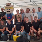 Les vainqueurs du concours de labours © JA 88