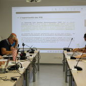 Les membres de Vosges Carbone Agri se sont rassemblés à la FDSEA 88 pour leur assemblée générale annuelle. © Camille COQUET