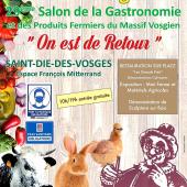 Le salon de la Table Vosgienne se déroulera de 10h à 19h le 5 et le 6 mars 2022 à Saint-Dié-des-Vosges