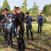 Durant toute la durée de la démonstration, les élèves ont été sollicités pour réaliser différentes missions. © Photo Mélanie Becker