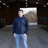 William Grzega, élève en deuxième année de BTS ACSE à Mirecourt, aimerait devenir technico-commercial en agroéquipement. © Photo Mélanie BECKER