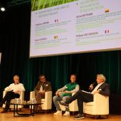 (de G. à D.) Benoît Georges (Belgique), Philipe Goetghebeur (France), Stéphane Ermann (France) et Alfred Hoffmann (Allemagne). © Photo DR