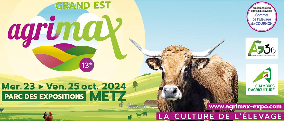 Salon agricole Agrimax 2024 - 3ème salon agricole en France