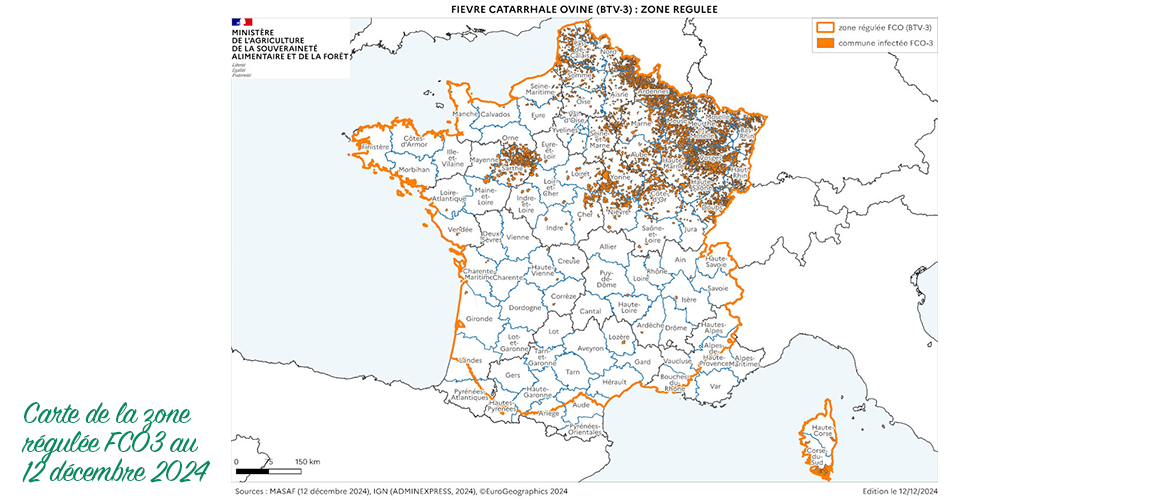 source cartographie : ministère de l'Agriculture