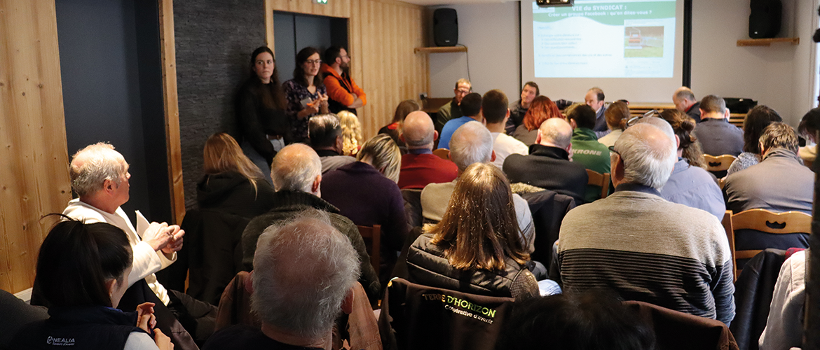 L’assemblée générale du Syndicat Ovin des Vosges affichait salle comble cette année. © Photo Marion Falibois