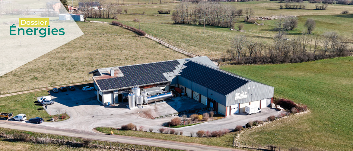 Pour la coopérative, la question de l’utilisation de la ressource locale se pose. Un paramètre pris en compte dans le mix énergétique retenu. © Fruitière du plateau de Nozeroy