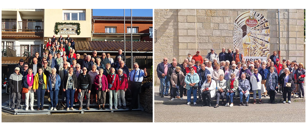 Deux groupes d'anciens exploitants sont partis en voyage dans le Haut-Jura ce printemps 2025. © SDAE 88