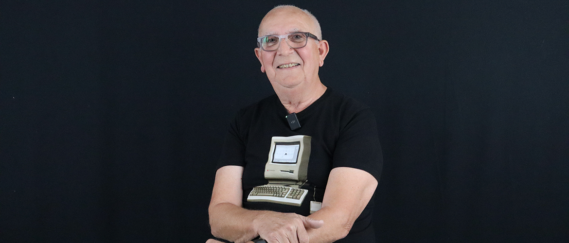 Roger Charles, 76 ans, témoigne de l’évolution de l’agriculture vosgienne. © Photo Marion FALIBOIS Roger Charles, 76 ans, témoigne de l’évolution de l’agriculture vosgienne. © Photo Marion FALIBOIS