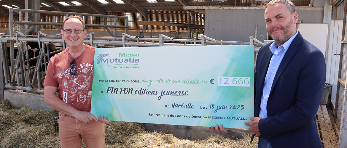 Le jeu En piste pour les risques de Stéphane Poinsot a remporté le super prix Mutualia et reçoit dont un mécénat de 12 666 € © Photo Marion Falibois Le jeu En piste pour les risques de Stéphane Poinsot a remporté le super prix Mutualia et reçoit dont un mécénat de 12 666 € © Photo Marion Falibois